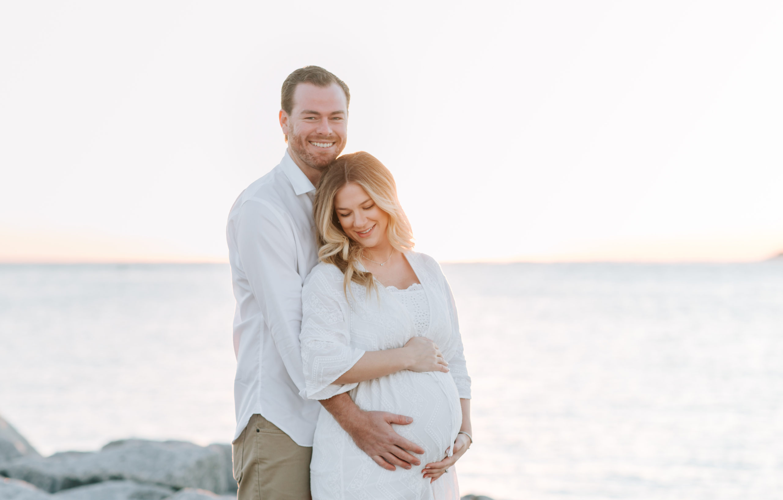 sunrise-beach-maternity-photos