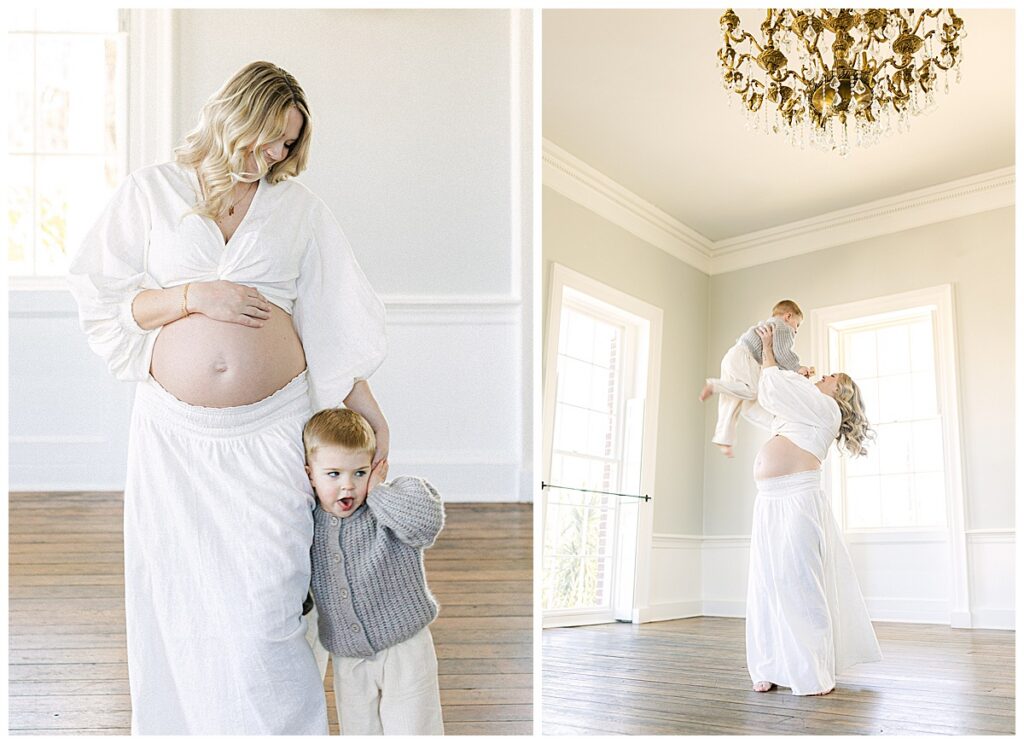Relaxed maternity photography session in Nashua NH